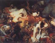 Eugene Delacroix Death of Sardanapalus Germany oil painting artist